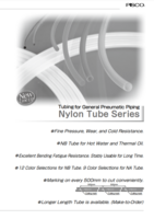 PISCO NYLON TUBE CATALOG NYLON TUBE SERIES: TUBING FOR GENERAL PNEUMATIC PIPING